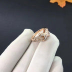 Aura JEUX DE RING PINK GOLD DIAMOND