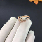 Aura JEUX DE RING PINK GOLD DIAMOND