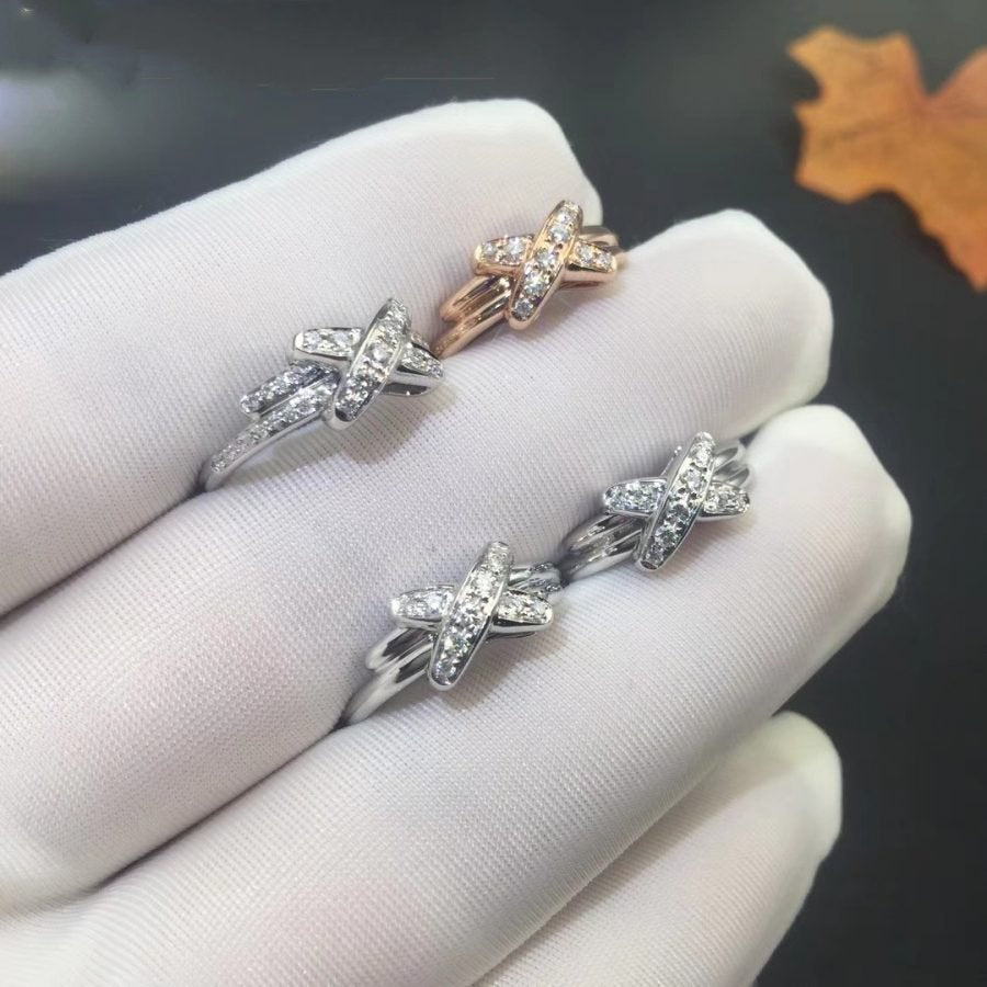 Aura JEUX DE SILVER DIAMOND RING