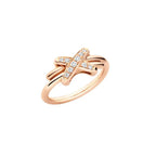 Aura JEUX DE PINK GOLD DIAMOND RING