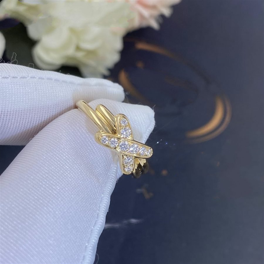 Aura SPIELE AUS GOLD DIAMANTENRING