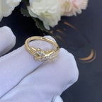 Aura SPIELE AUS GOLD DIAMANTENRING