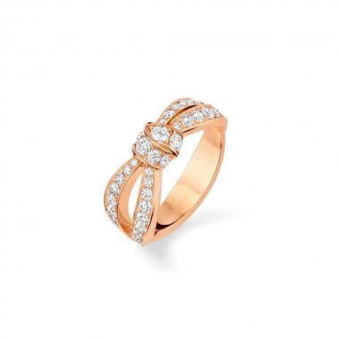 Aura LIENS PINK GOLD DIAMOND RING
