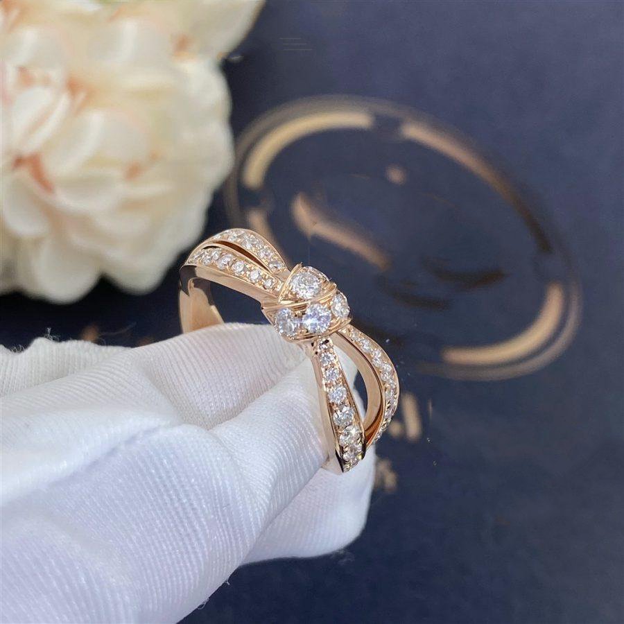 Aura LIENS PINK GOLD DIAMOND RING