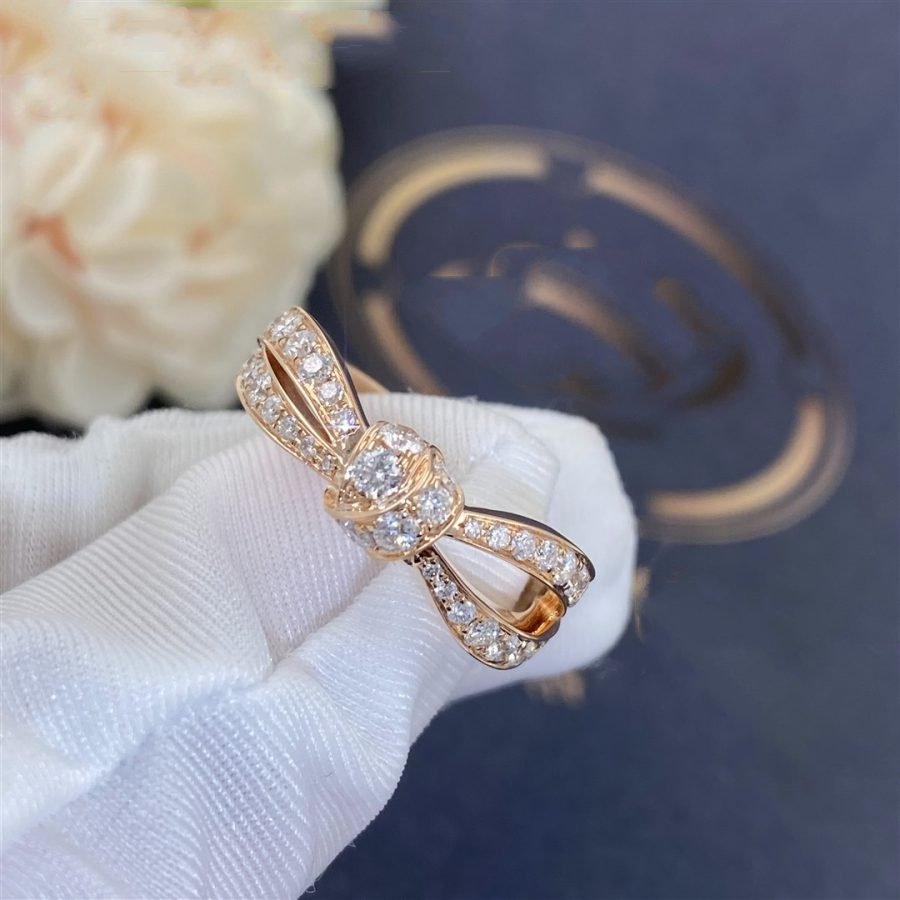 Aura LIENS PINK GOLD DIAMOND RING