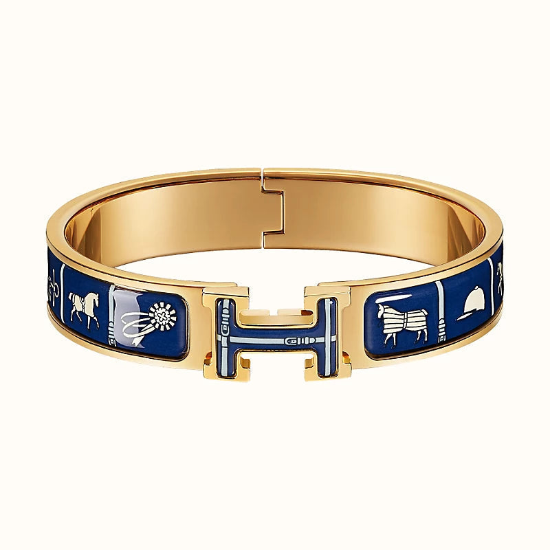 Aura H DECKEN DUNKELBLAUES ARMBAND