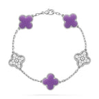 [Aura ]NEUE KLIOAR 5 MOTIV HELLLILA ARMBAND KOLLEKTION