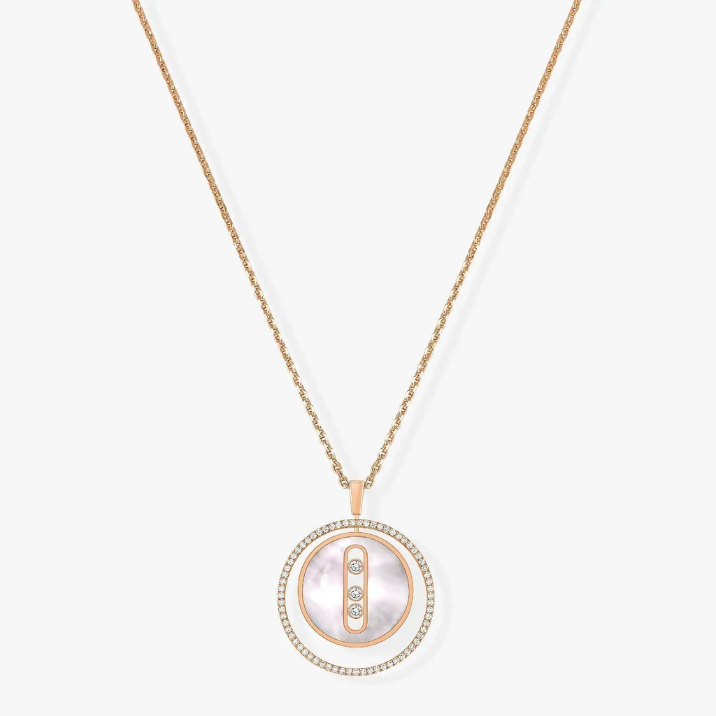 [Aura ] COLLIER NACRE BLANCHE DIAMOND