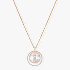 [Aura ] COLLIER NACRE BLANCHE DIAMOND
