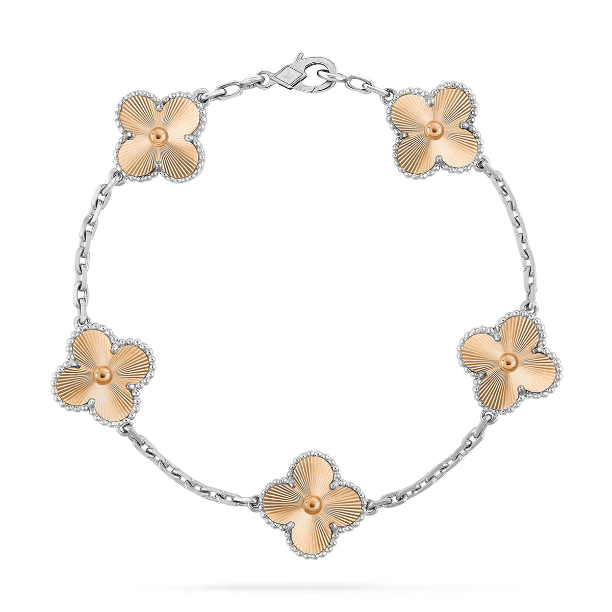 [Aura ]New  CLOVER 5 MOTIF LASER BRACELET COLLECTION