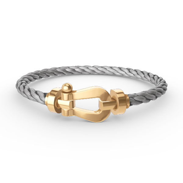 Aura FORCE GROSSES HUFEISEN OHNE DIAMANT ARMBAND GOLD