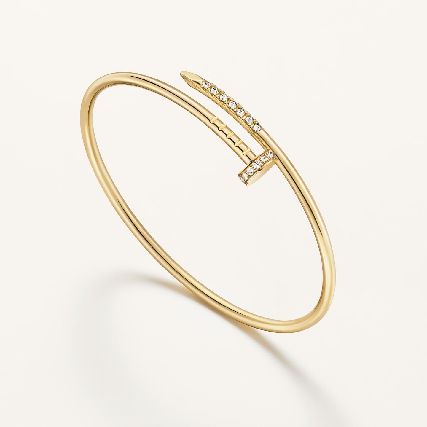 [Aura ] JUSTE BRACELET 2.5MM DIAMONDS NEW