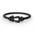 Aura FORCE LARGE SERIES HUFEISEN SCHWARZES SAMURAI ARMBAND