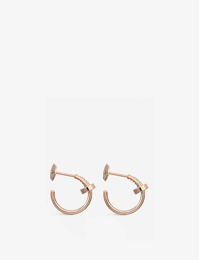 Aura JUSTE EARRINGS PINK GOLD