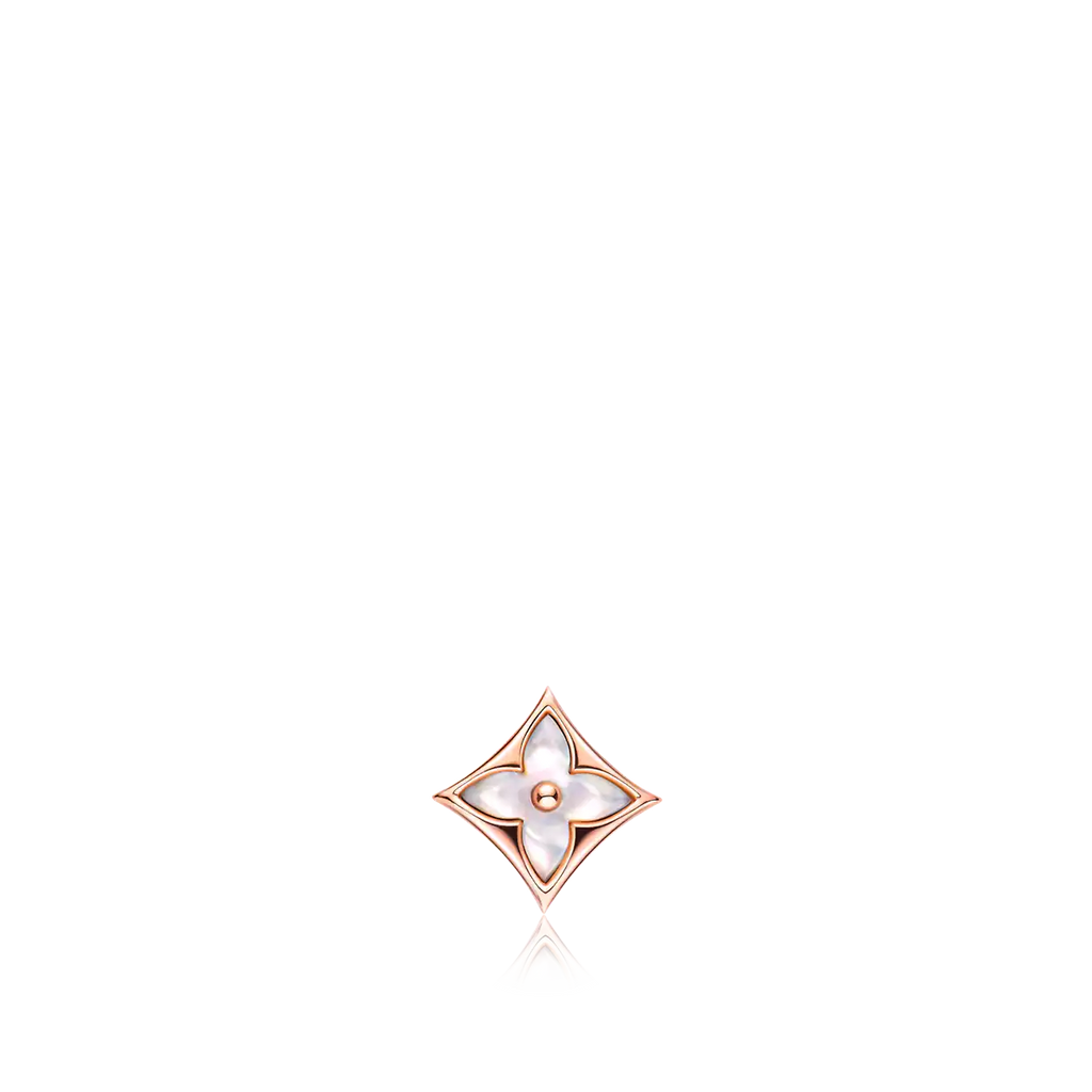 Aura STAR MOP PINK GOLD OHRRINGE