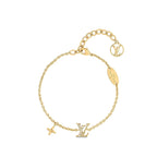 Aura LOGO STAR MOTIF GOLD BRACELET