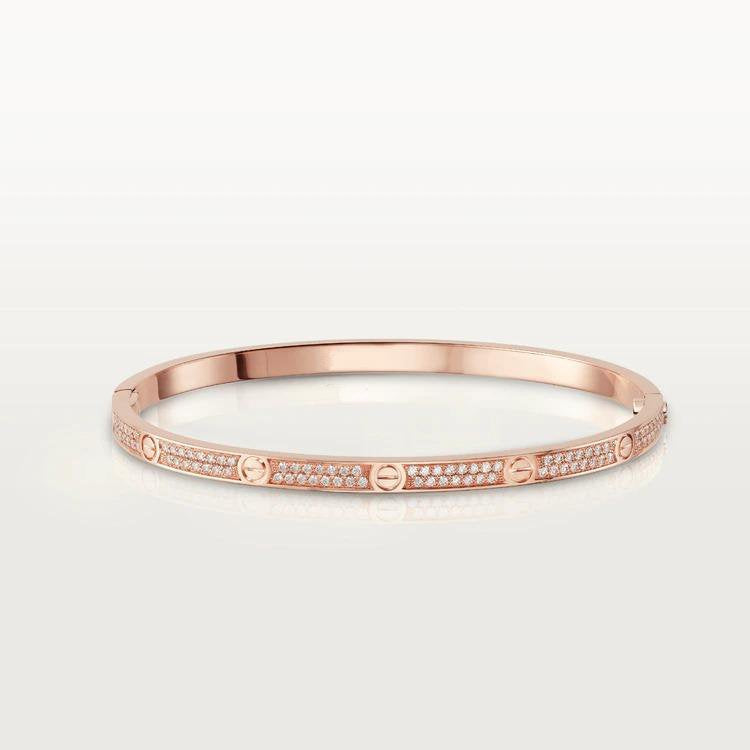 Aura LOVE BRACELET 3.65MM DIAMOND-PAVED