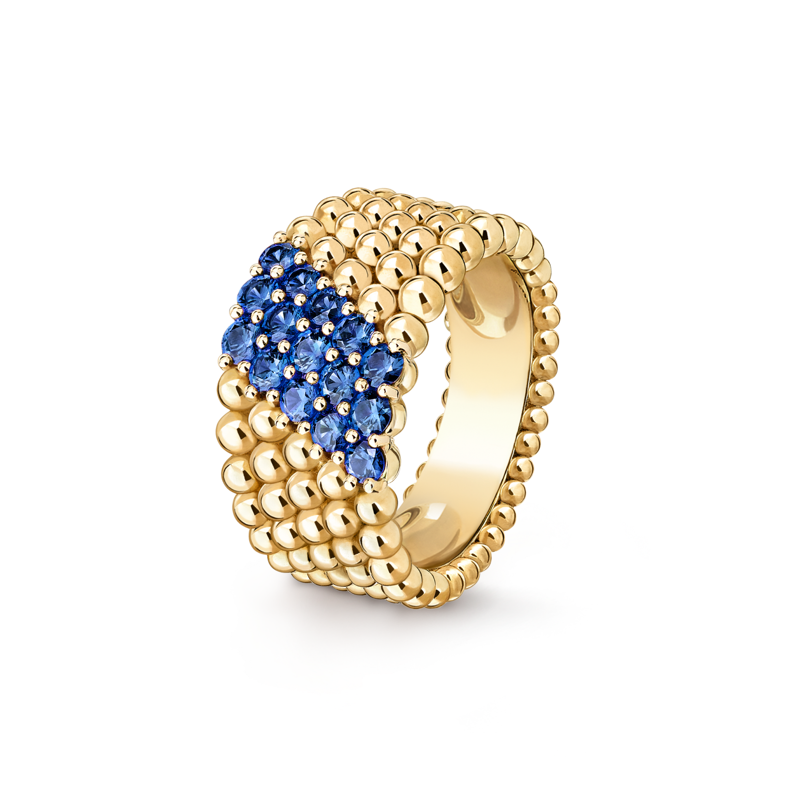 [Aura ]  PERLEE DIAMOND RING ,5-ROW DIAMOND-SET DESIGN