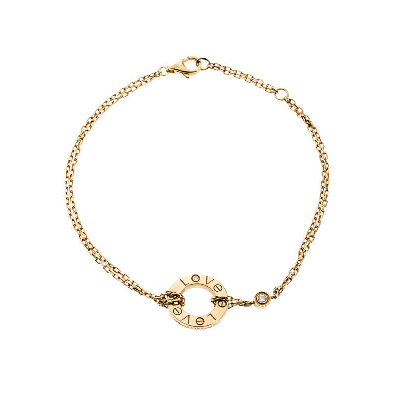 Aura LOVE BRACELET 2 DIAMOND