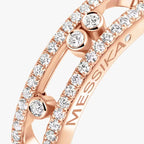 [Aura ]  Baby Move Gold Diamond Pave_ Ring