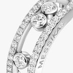 [Aura ]  Move Gold Diamant Pavé_ Ring