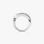 [Aura ]  Move Gold Diamant Pavé_ Ring