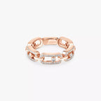 [Aura ] Move Link Pave_-Set Diamond Ring in Gold