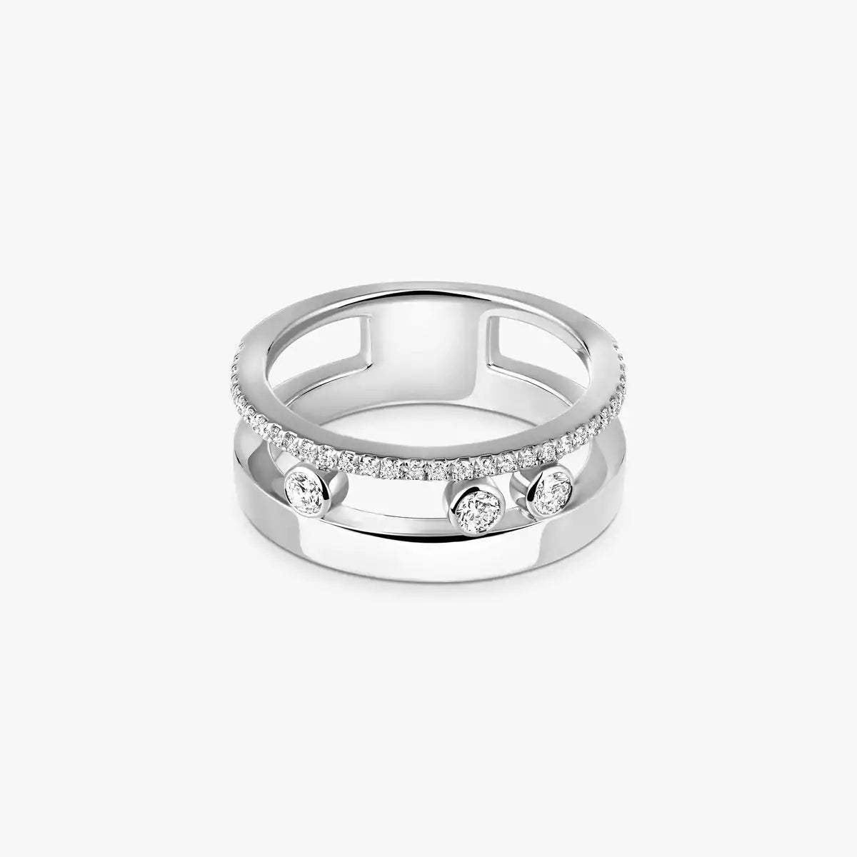 [Aura ] Bewege Romane Diamantring