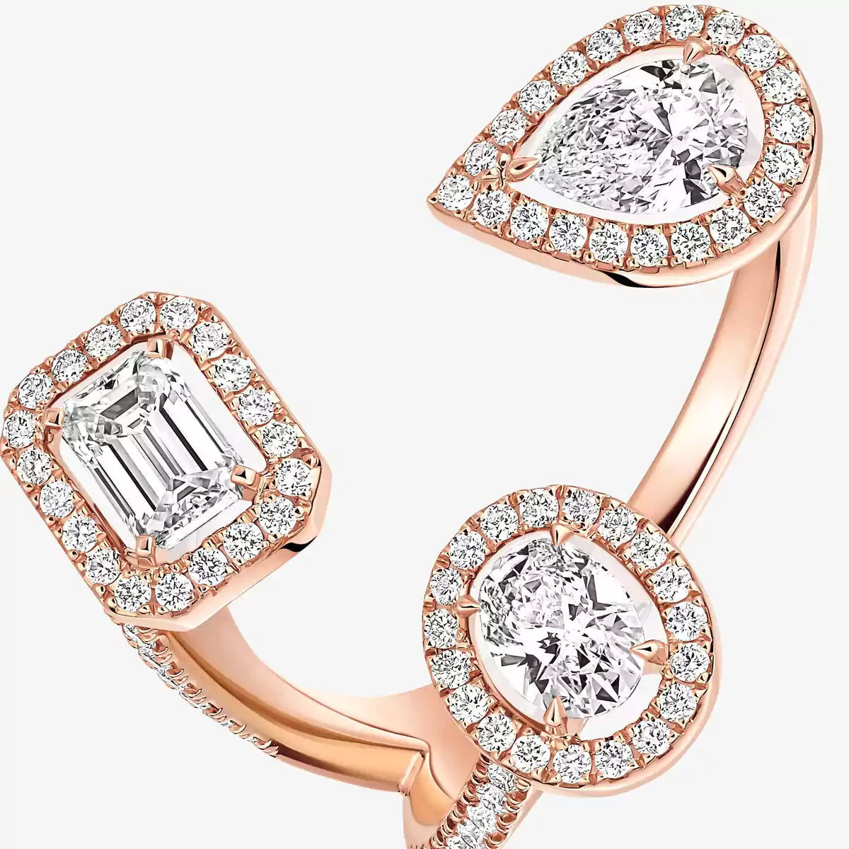[[Aura ]  Diamantring 0,25ct My Twin Trilogy