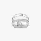 [Aura ] So Move Pave_-Set Diamond Ring