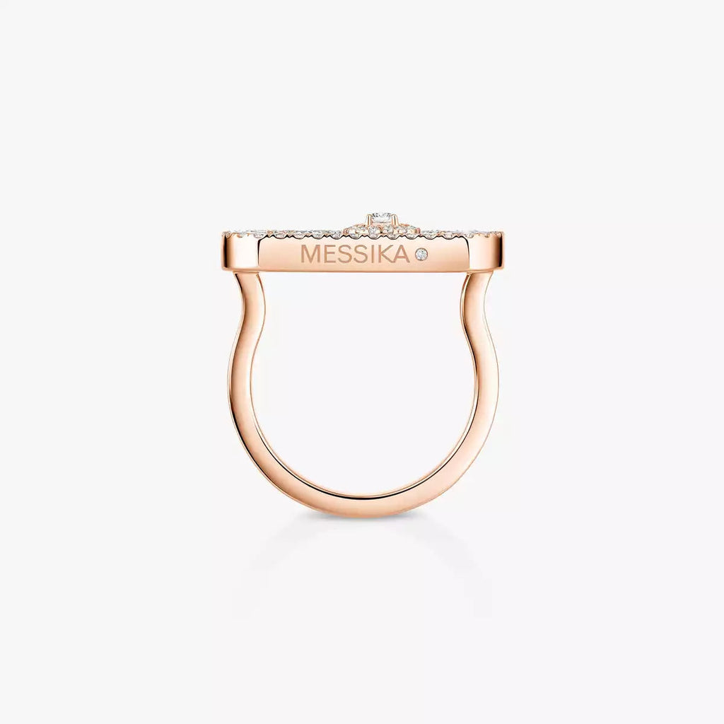 [Aura ] So Move Pave_-Set Diamond Ring