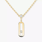 [Aura ]  Move Uno Diamond Necklace