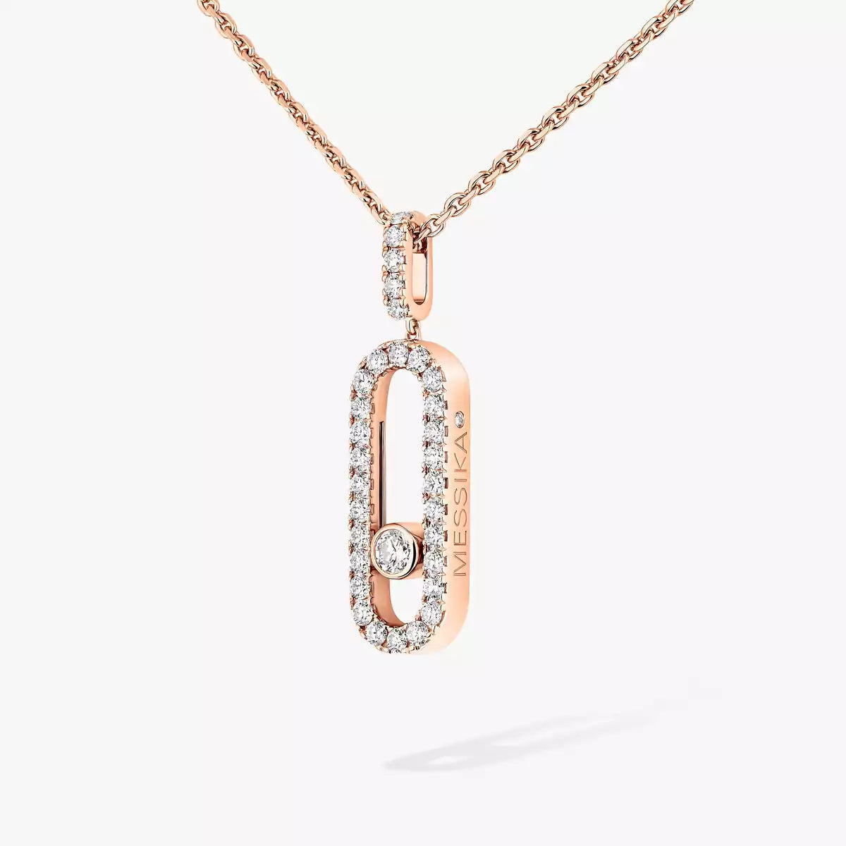[Aura] Move Uno Diamantkette in Roségold