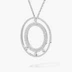 [Aura ] Move Romane Long Pave_-Set Diamond Necklace