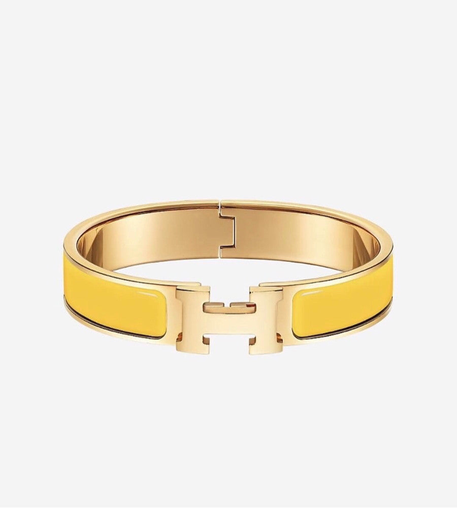 Aura H GELBES ARMBAND