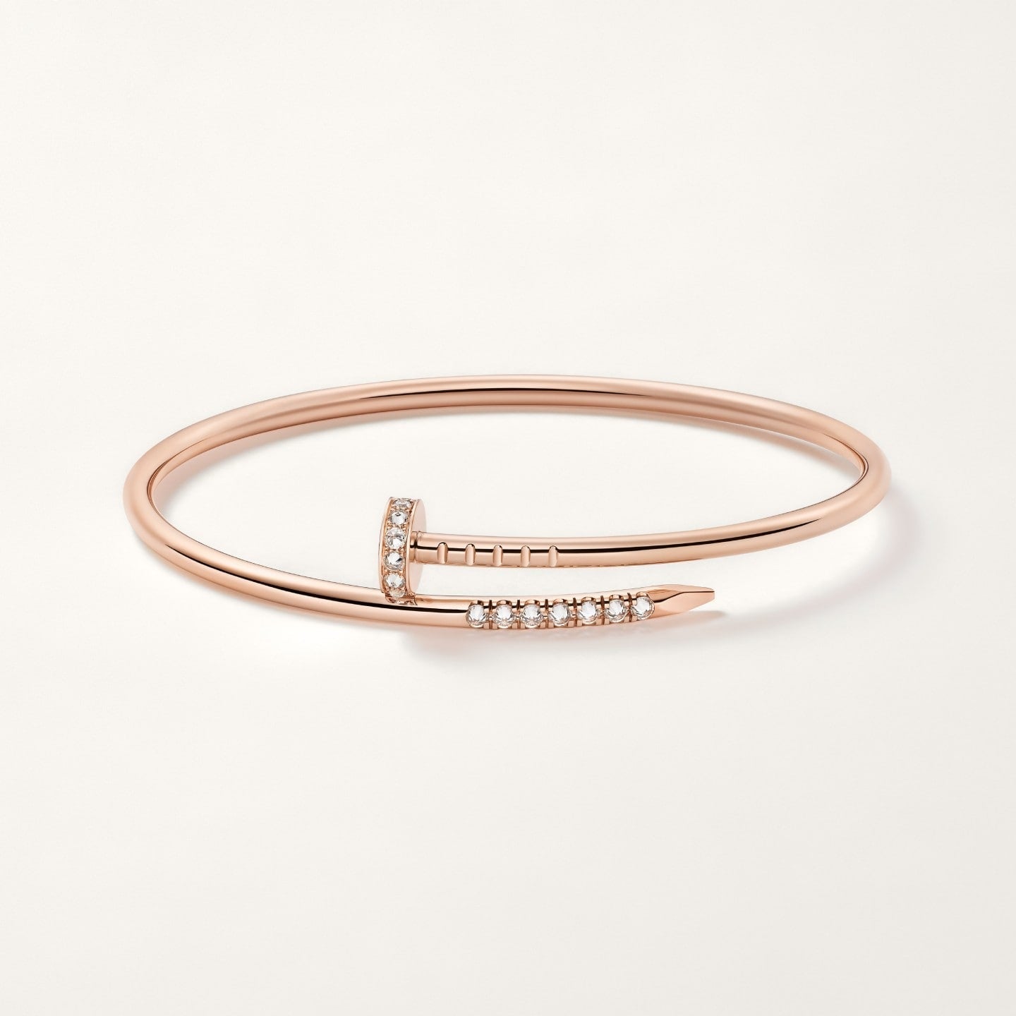 [Aura ] JUSTE BRACELET 2.5MM DIAMONDS NEW
