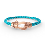 Aura FORCE GROSSES HUFEISEN OHNE DIAMANT ARMBAND ROSÉGOLD