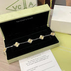 [Aura ]New  CLOVER 5 MOTIF LASER BRACELET COLLECTION