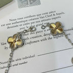 [Aura ]New  CLOVER 5 MOTIF LASER BRACELET COLLECTION