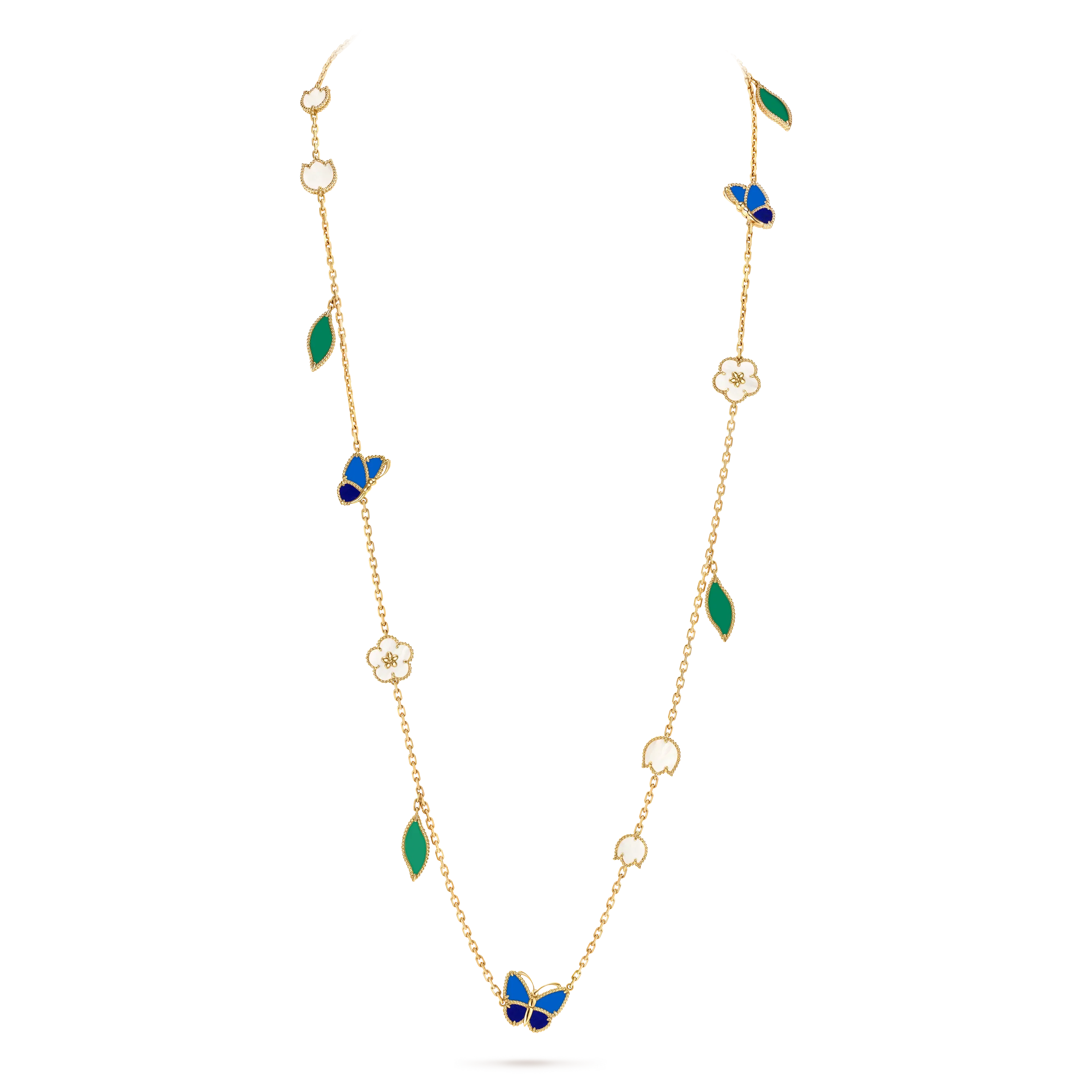 [Aura ] 26 NEW CLOVER 15 MOTIFS LUCKY NECKLACE