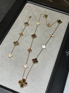 [Aura ] 25 NEW CLOVER 15 MOTIFS GRAY MOTHER-OF-PEARL