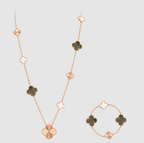 [Aura ] 25 NEW CLOVER 15 MOTIFS GRAY MOTHER-OF-PEARL