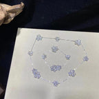 Aura FRIVOLE SILVER 5 FLOWERS BRACELET