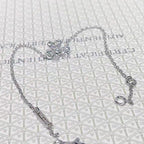 Aura FRIVOLE SILBER BLUME DIAMANT ARMREIF