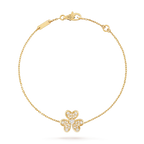 Aura FRIVOLE GOLD FLOWER DIAMOND BRACELET
