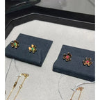 Aura FRIVOLE  FLOWER PINK EARRINGS