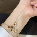 Aura FRIVOLE GOLD BLUMENHALSKETTE