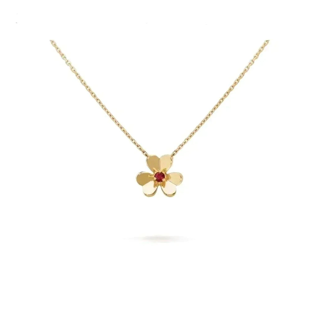 Aura FRIVOLE GOLD BLUMENHALSKETTE