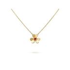 Aura FRIVOLE GOLD BLUMENHALSKETTE