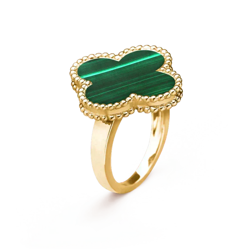 Aura CLOVER MALACHITRING